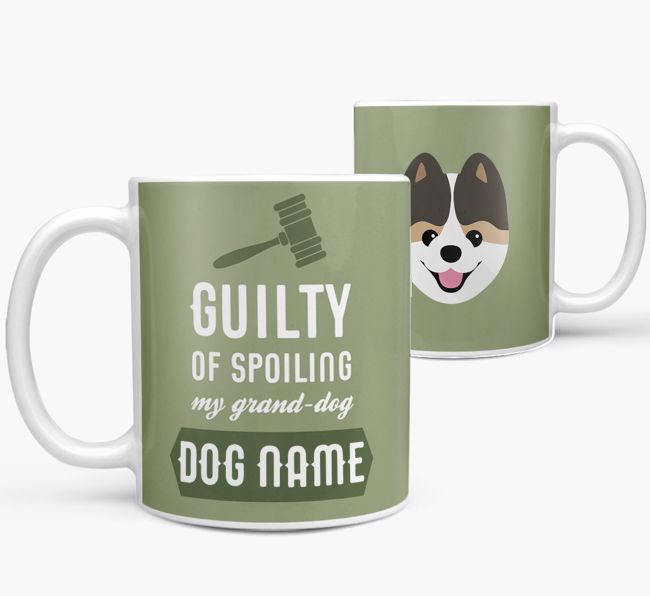 Guilty Grandad: Personalised {breedCommonName} Mug